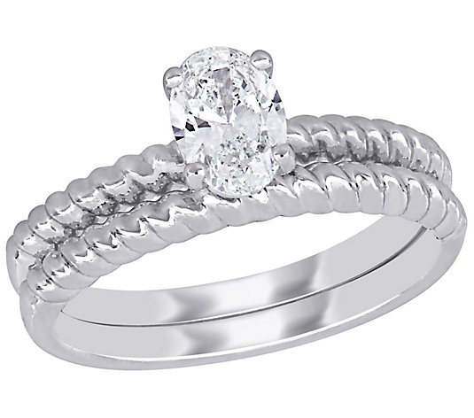 Affinity 7/10 cttw Diamond Bridal Ring S et, 14K
