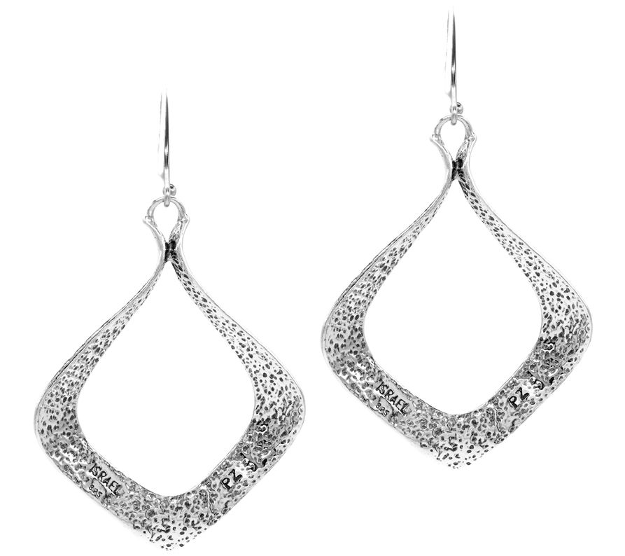 Or Paz Sterling Silver Openwork Dangle Earrings - QVC.com