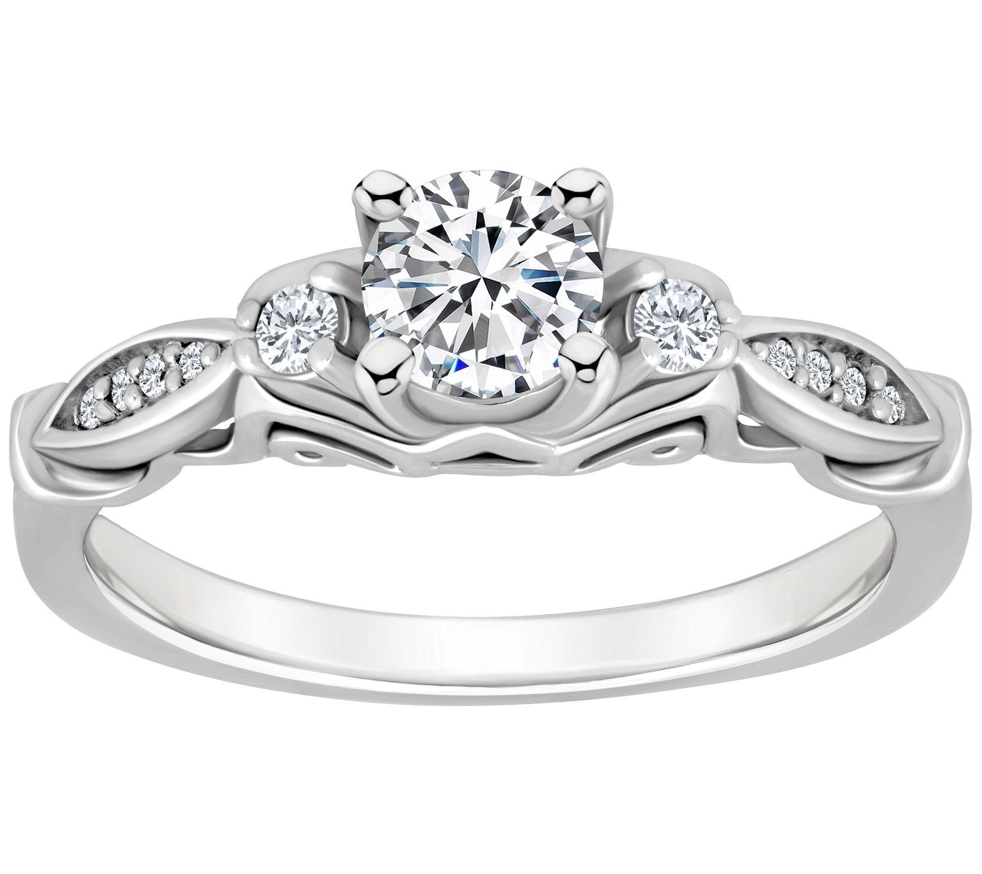 Affinity 0.50 cttw Diamond Engagement Ring, 14K Gold