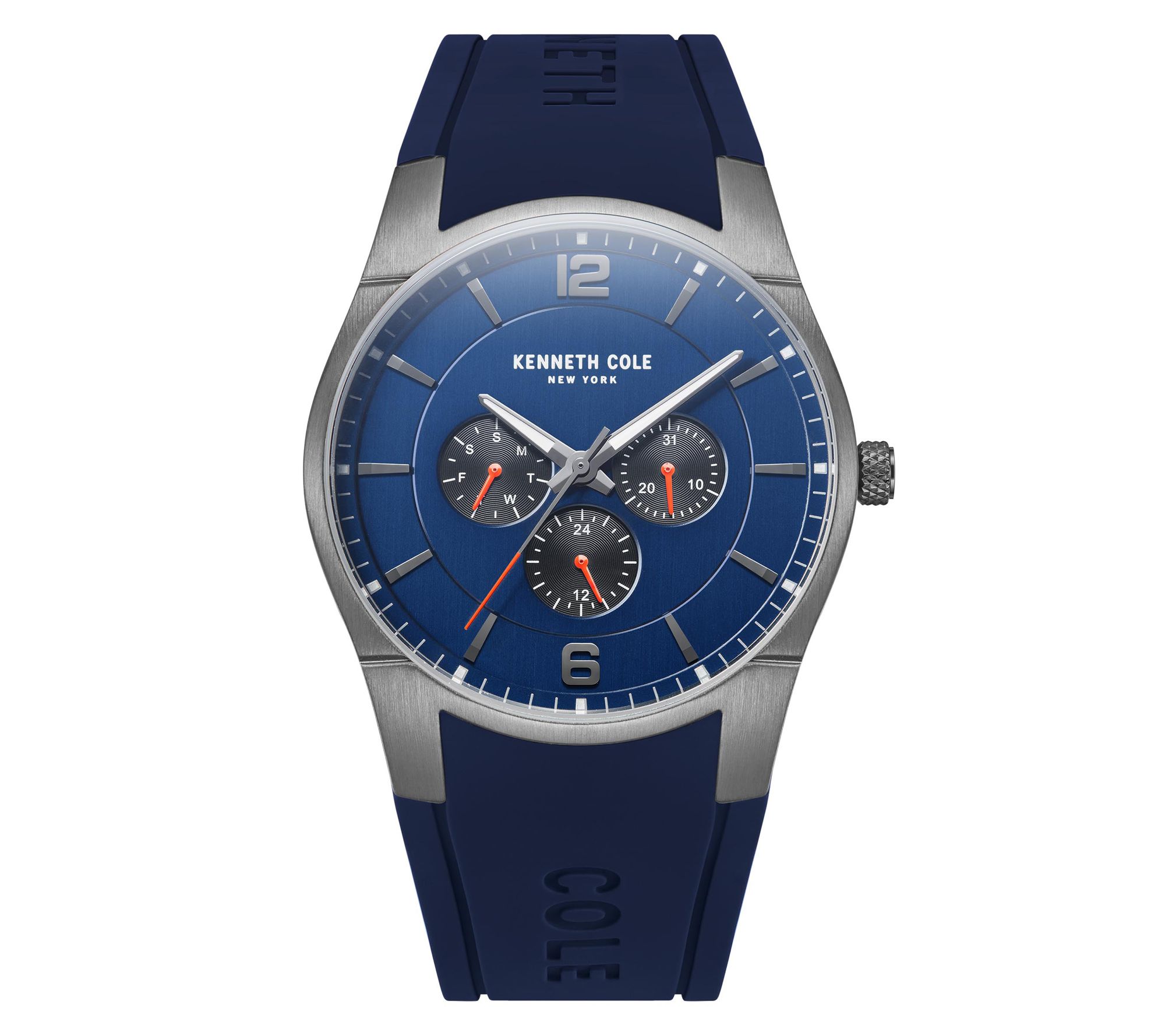 Kenneth Cole New York Men's Dress Sport Blue Strap Watch