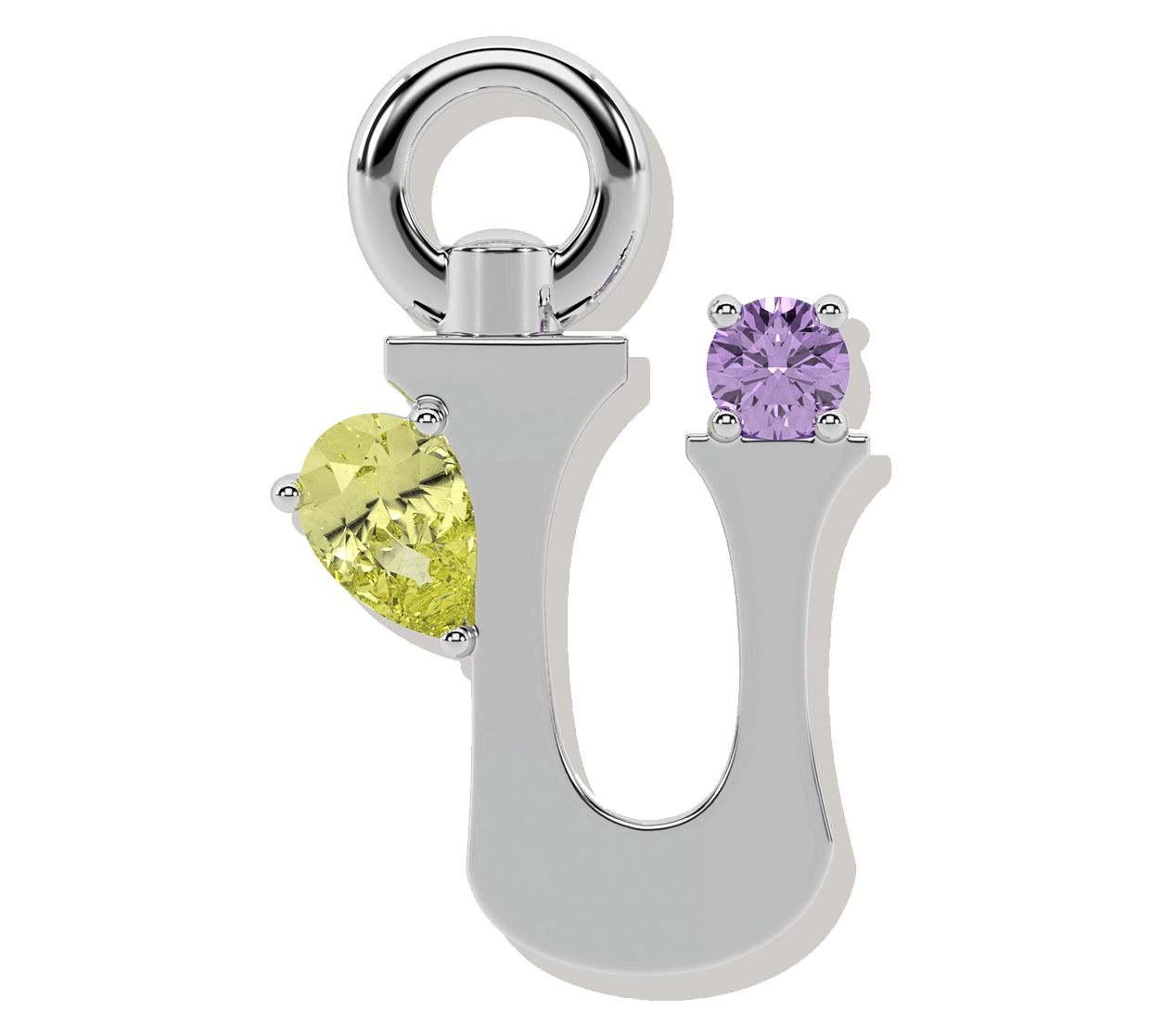 ONI Fine Jewelry Sterling Silver Amare Letter Charm