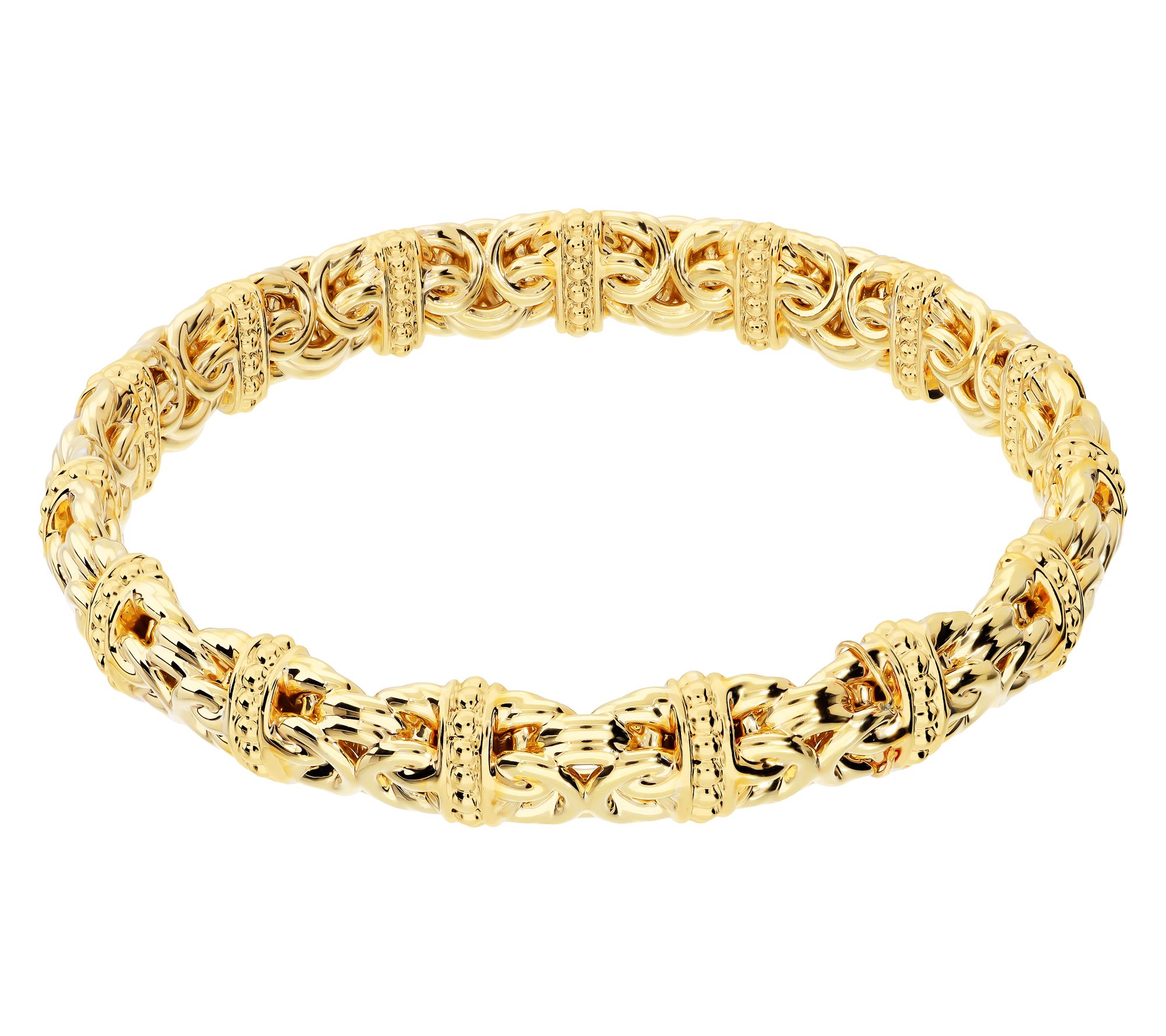 David Markstein Byzantine Bangle, 14K Gold OverResin