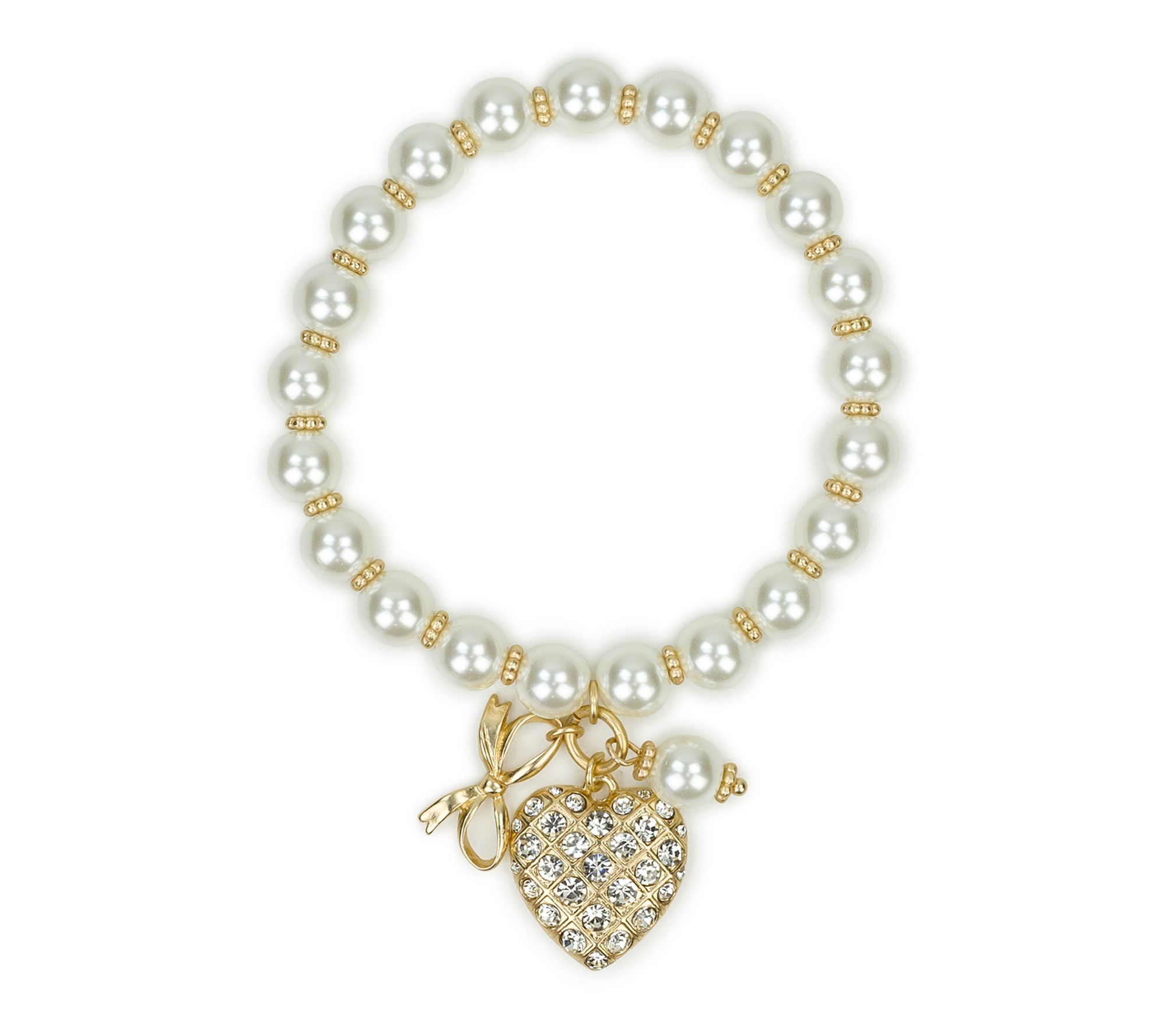 Patricia Nash Holiday Charm Collection StretchBracelet