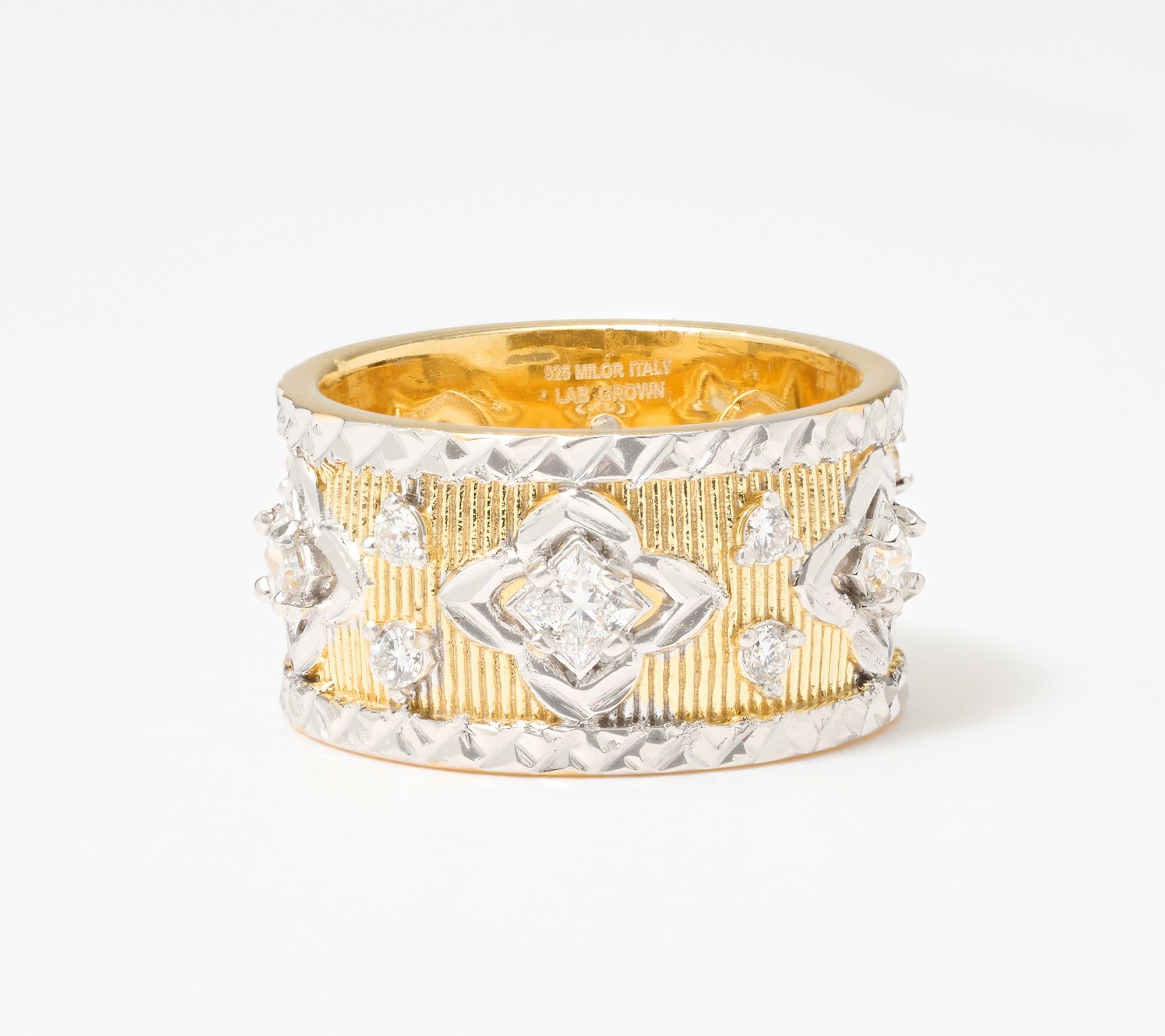  David Markstein 1.15 cttw Lab Grown Diamond Couture Vintage Ring