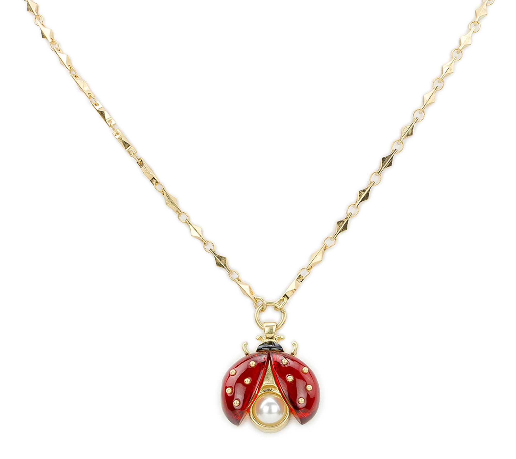  Patricia Nash Ladybug Necklace - Ladybug Collection