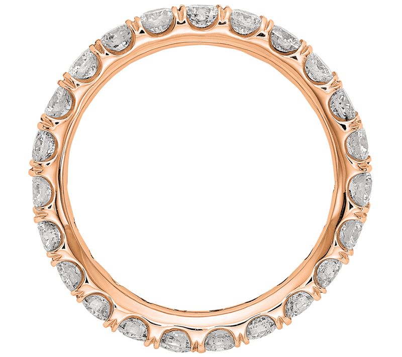 Fire Light Lab Grown Diamond 14K Eternity Band, 1.95 cttw