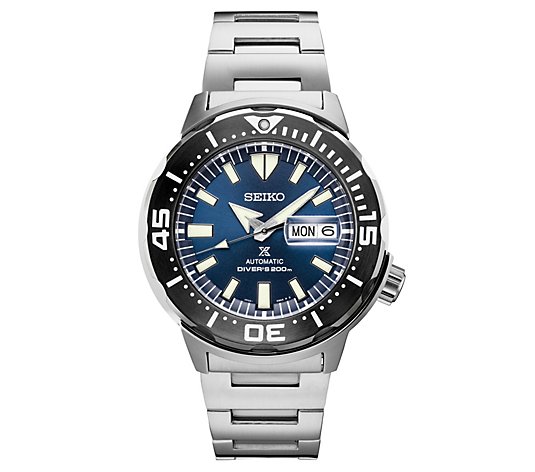Seiko Men's Stainless Prospex Automatic Blue Dial Watch