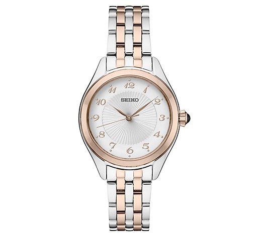 Seiko Women's Essential Collection Two-Tone Bracelet Watch