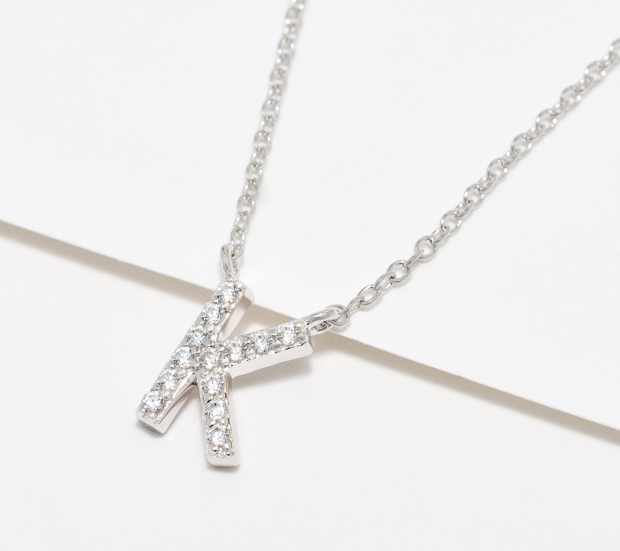 Cathy's Concepts Personalized Silver Open Heart Medallion Necklace - Monogrammed Letter Gift For Bridesmaids - View #3