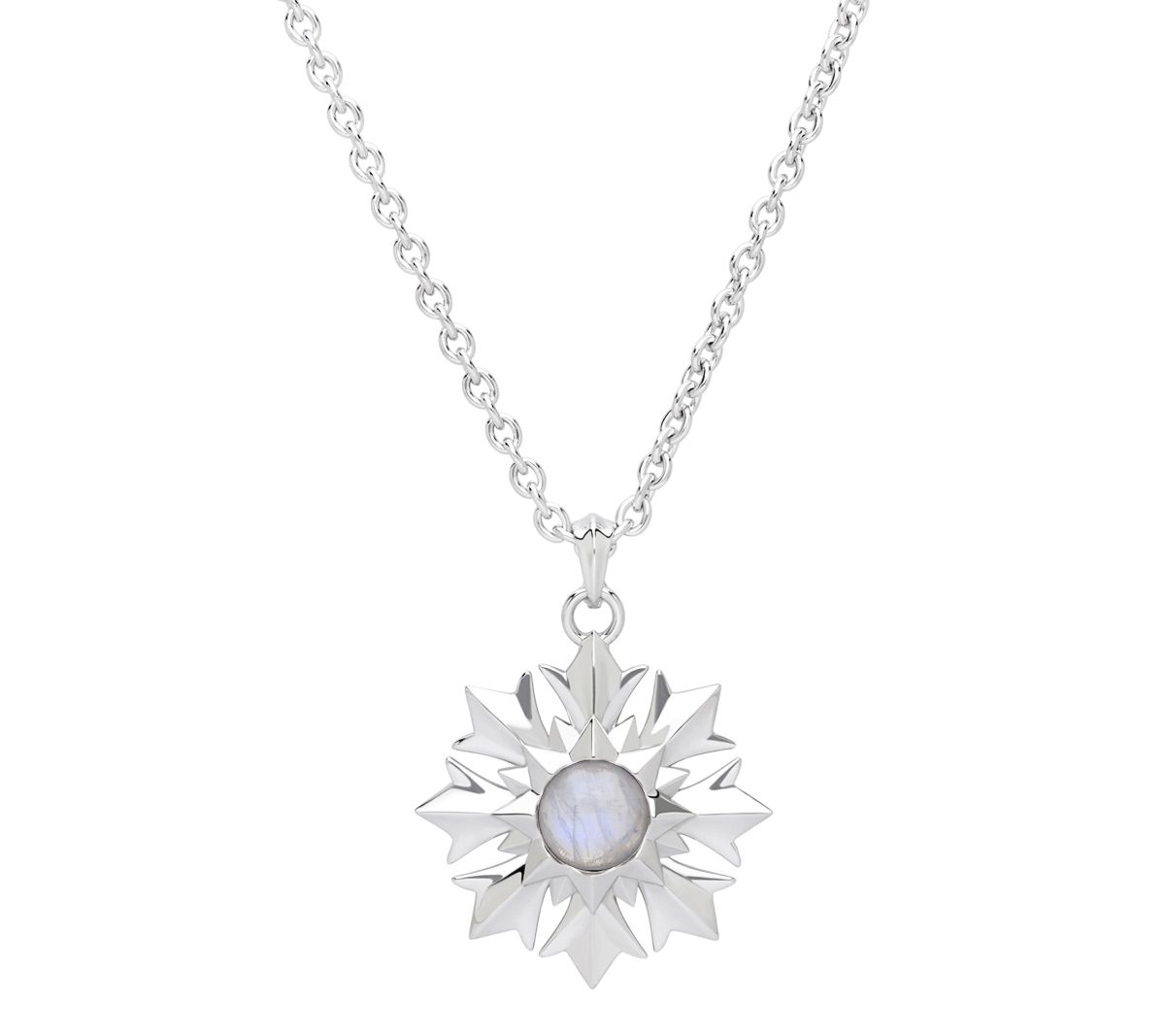 Margo Manhattan Silver Moonstone Lydia Necklace
