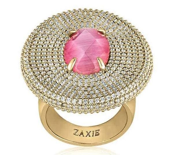 Zaxie by Stefanie Taylor Crystal Cocktail Ring