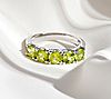 Sterling 2.75 cttw Peridot 5-Stone Ring, 5 of 5