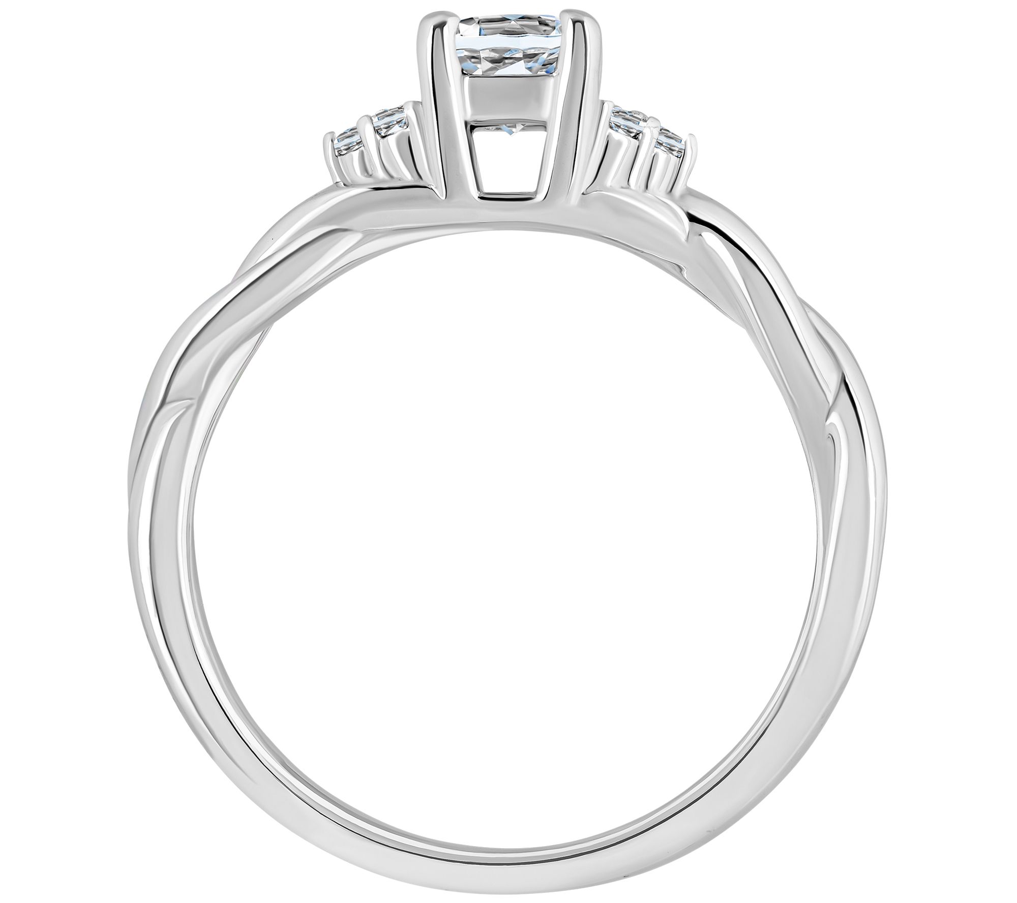 Affinity 0.55 cttw Diamond Engagement Ring, 14K Gold