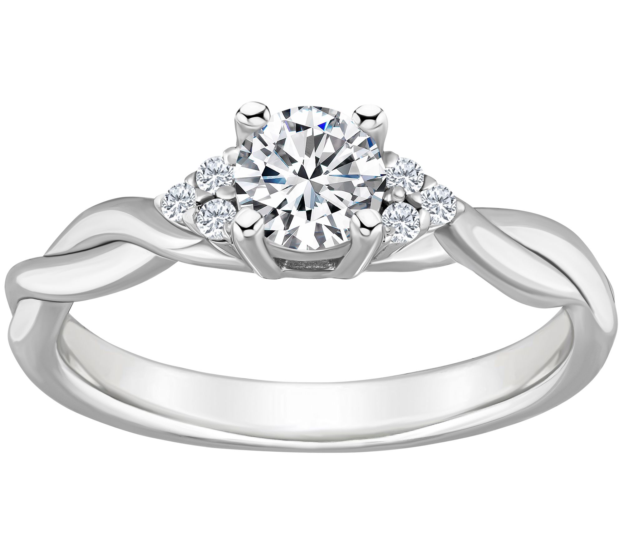 Affinity 0.55 cttw Diamond Engagement Rin g, 14K Gold