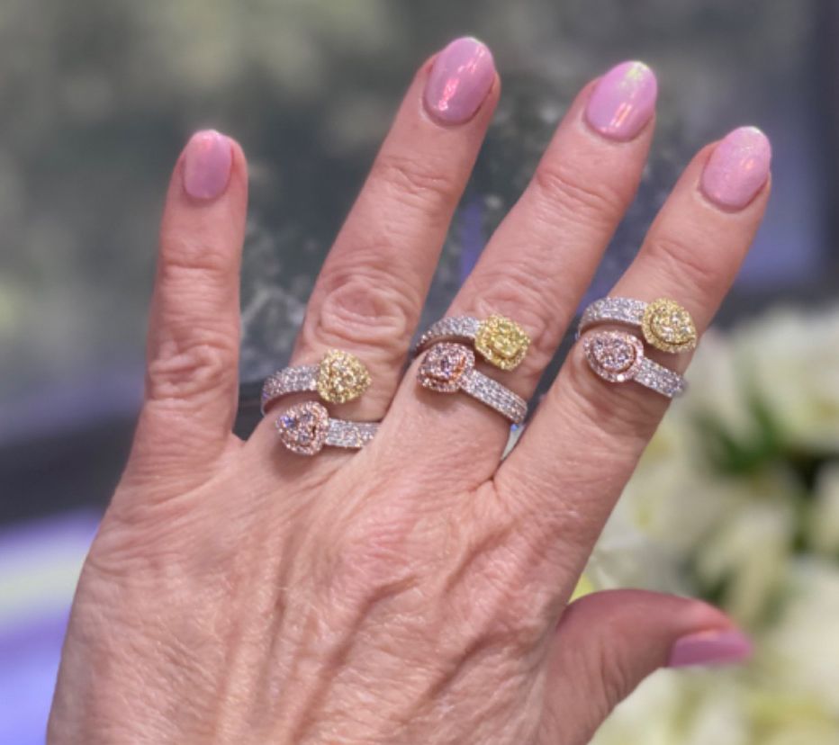 Pink Heart Ring - Layla | Abbott Atelier | Artisan Jewelry