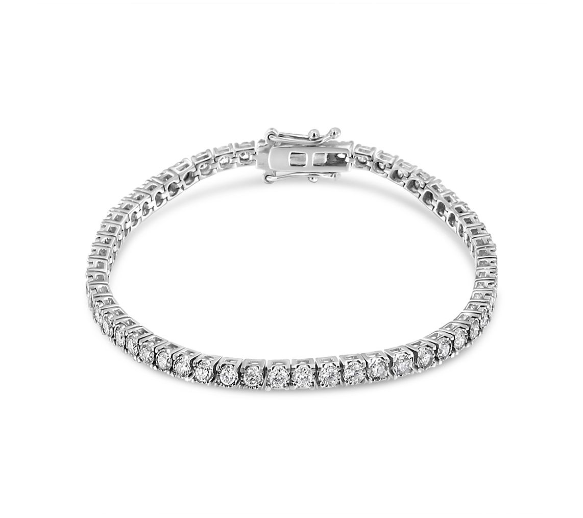 Haus of Brilliance 3.00 cttw Lab Grown DiamondBracelet, 14K