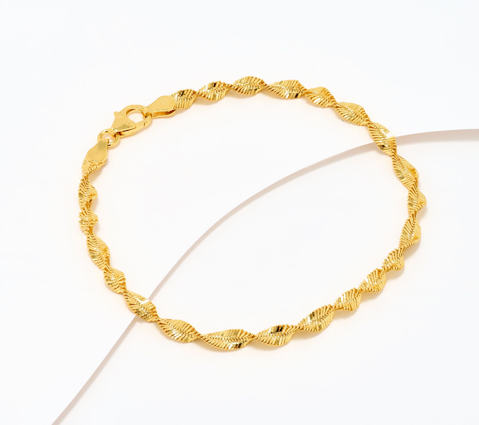 David Markstein Sterling Silver Debut Twisted Herringbone Bracelet