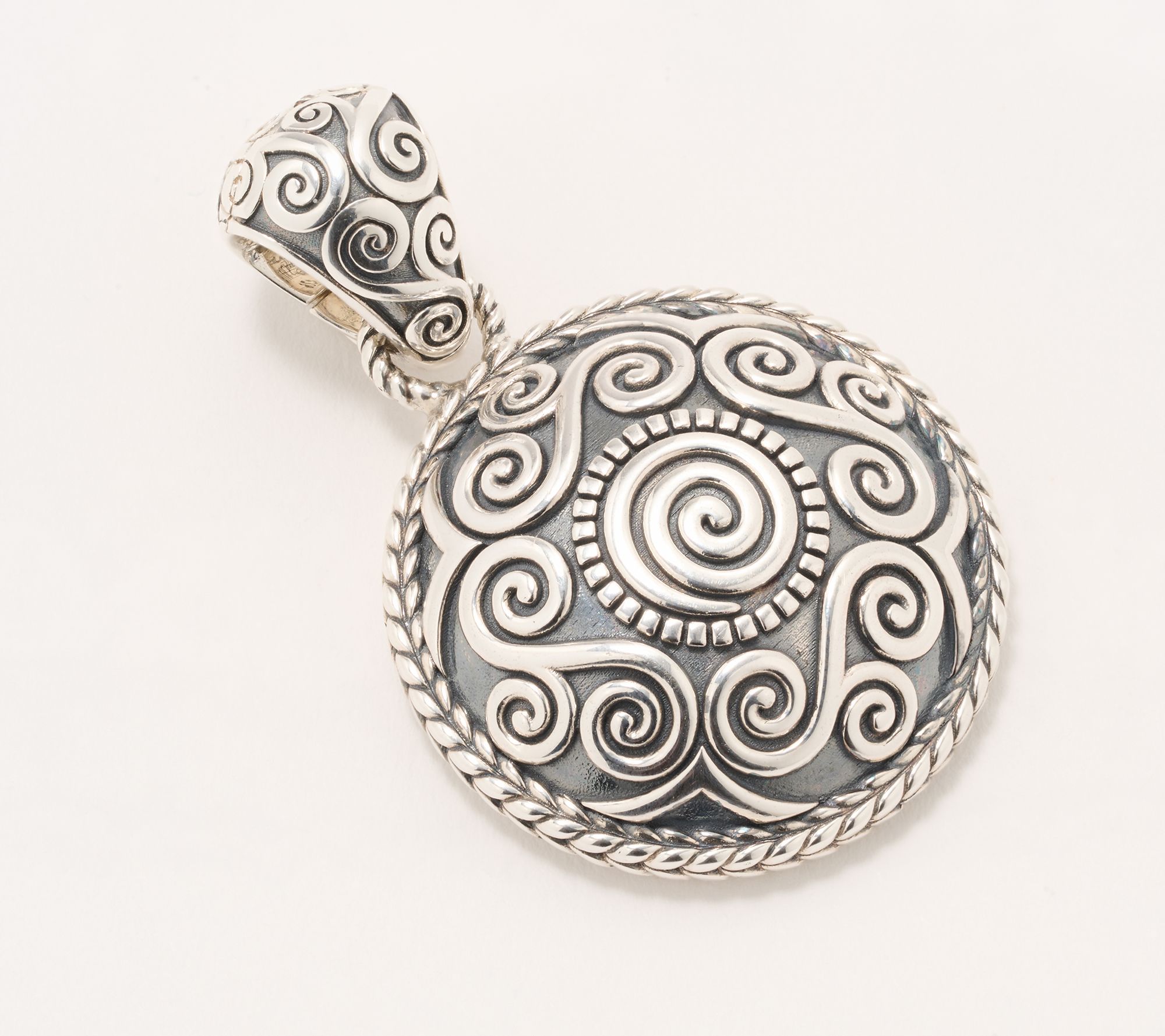 JAI Ireland Sterling Silver Newgrange Texture Enhancer, 12.4g