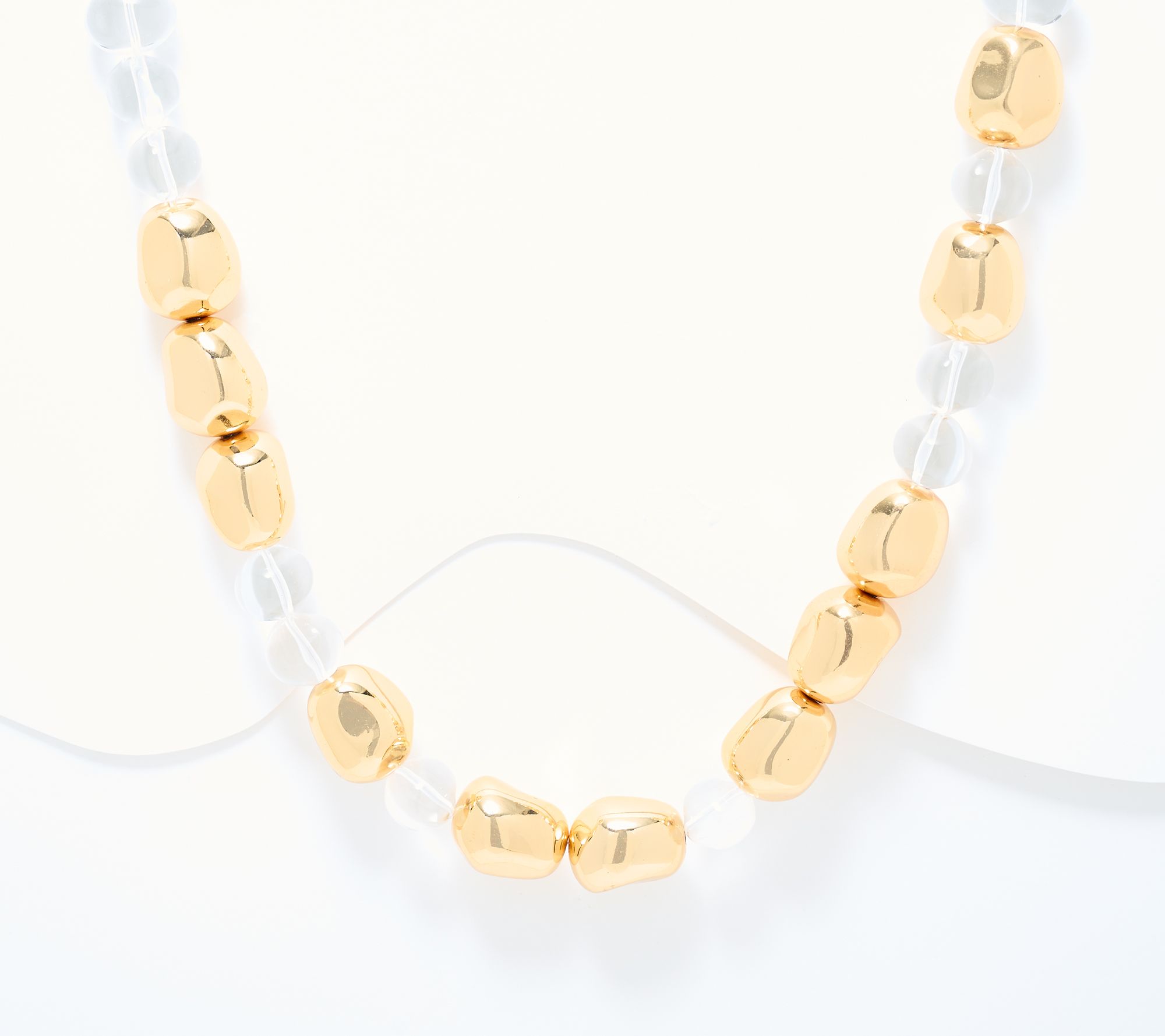 "As Is" Susan Graver Chunky Nuggets Necklace