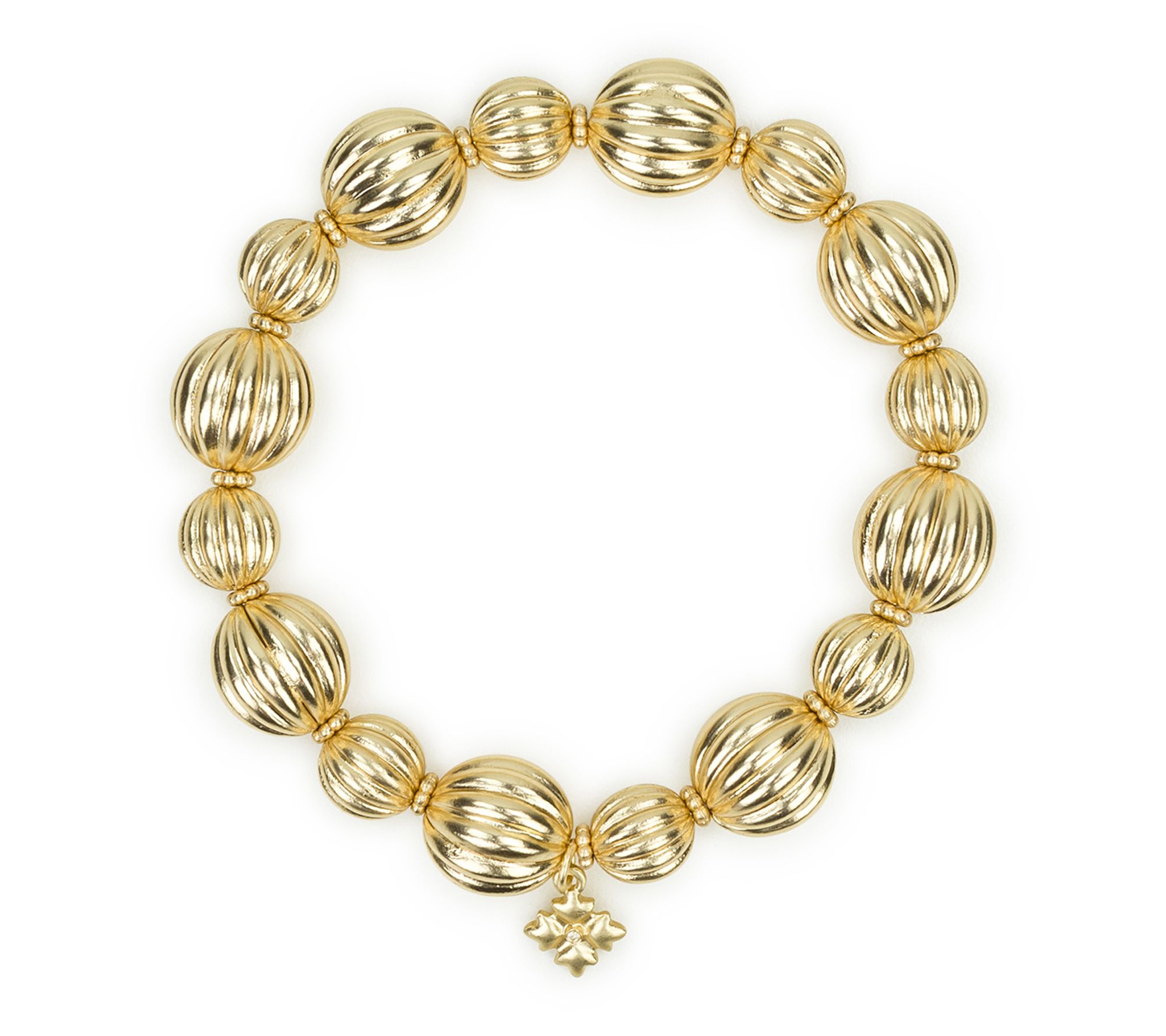 Patricia Nash Scalloped Bead Collection StretchBracelet