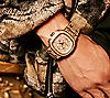 JBW Men's Heist 1/7 cttw Diamond 18K Gold-Plated Watch, 3 of 3
