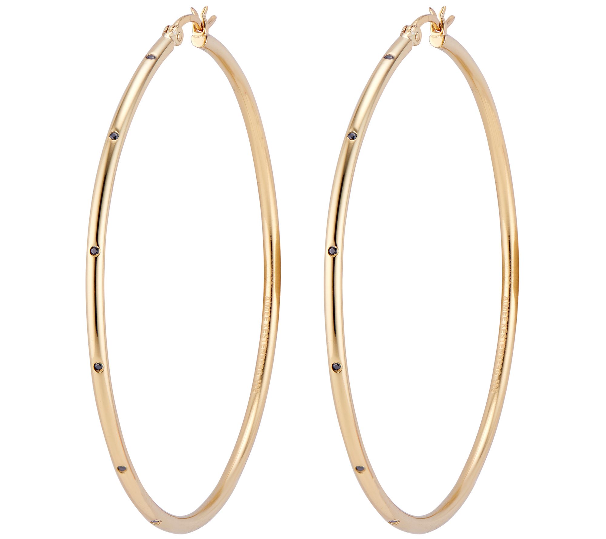 Aimee Kestenberg 14K Gold-Plated Sterling H oopEarrings