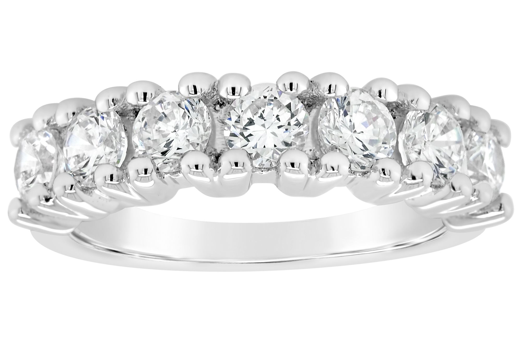 Affinity 14K Gold 1.35 cttw Prong-Set Diamond Band Ring