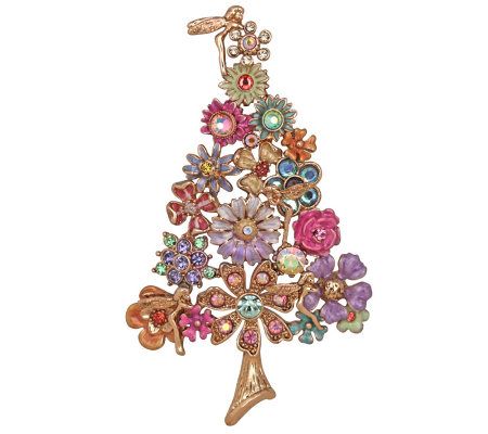 Kirks Folly Fantasia Fairy Flower Christmas Tree Pin Enhancer