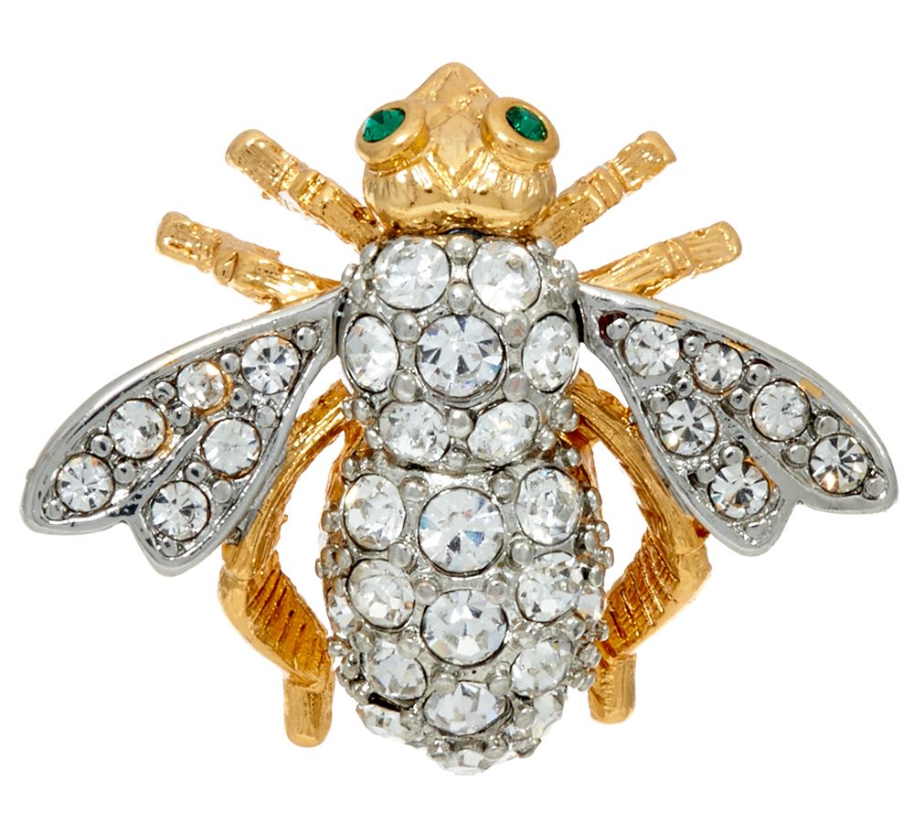 Joan Rivers Faberge Bee Pin 
