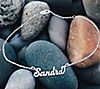 Sterling Silver Cursive Name Personalized Ankle Bracelet, 2 of 2