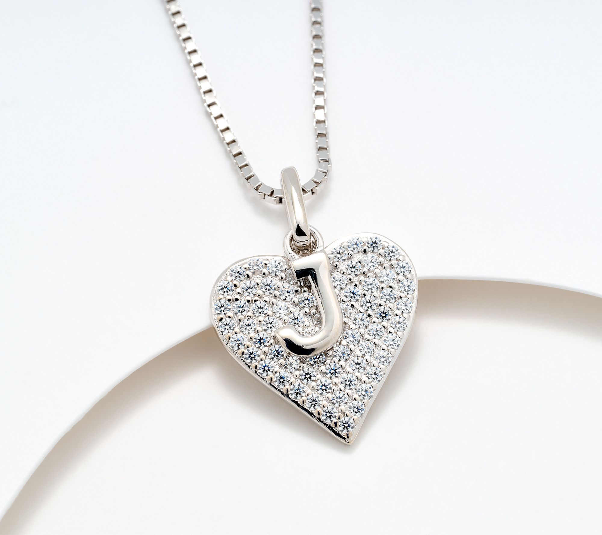 Diamonique x Kathy Levine All About You Necklace, Sterling Silver