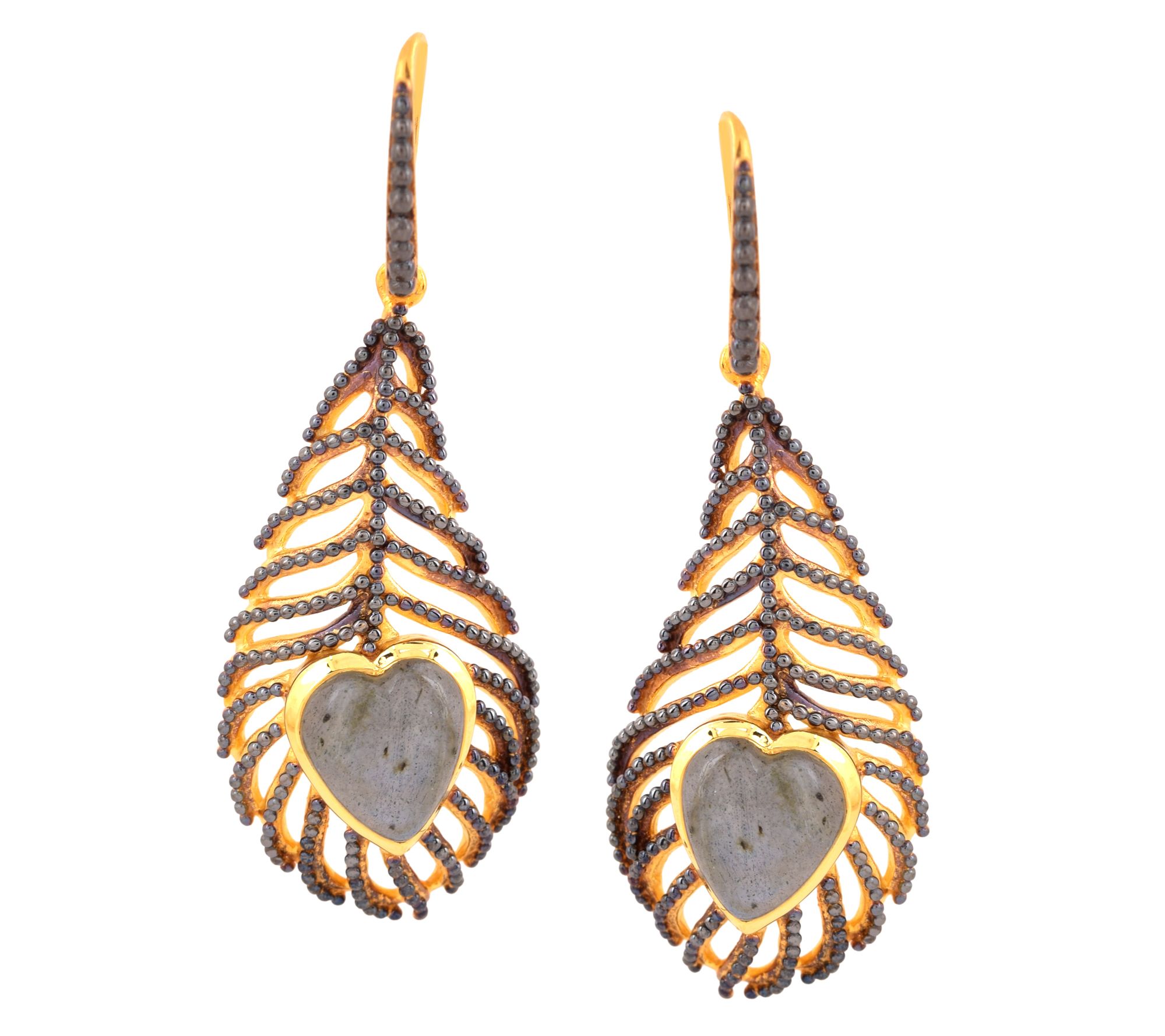 Affinity Gems Labradorite Dangle Earrings, Sterling