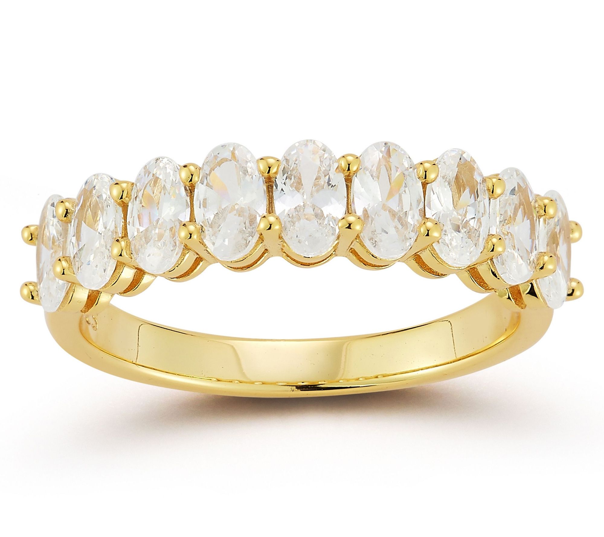 Sterlina Silver Oval Band Ring, Sterling