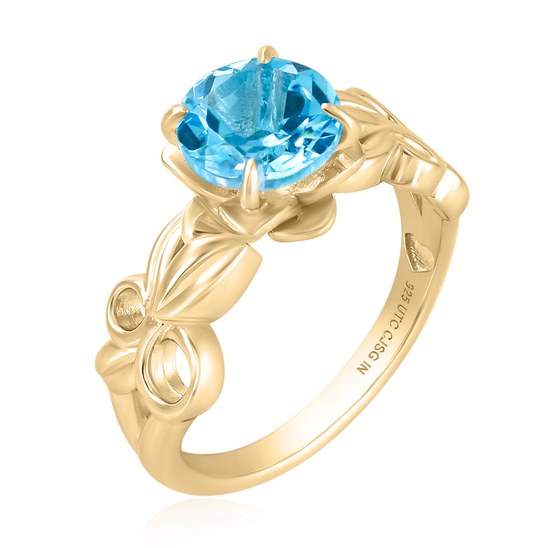 Christian James by Scott Grimes 14K Clad LegacySolitaire Ring