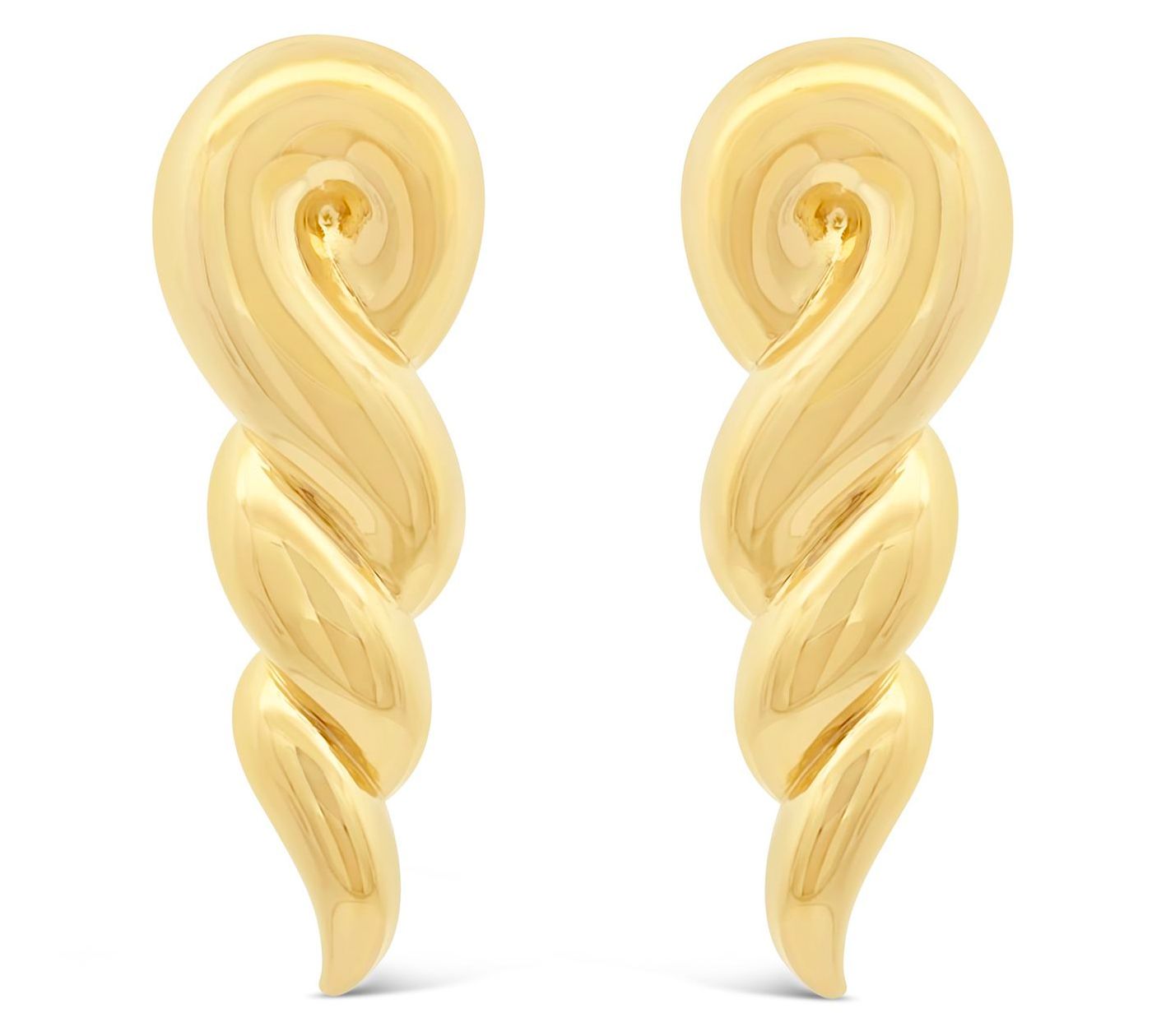 Tiffany Kay 14K Gold Clad Cyclone Earrings