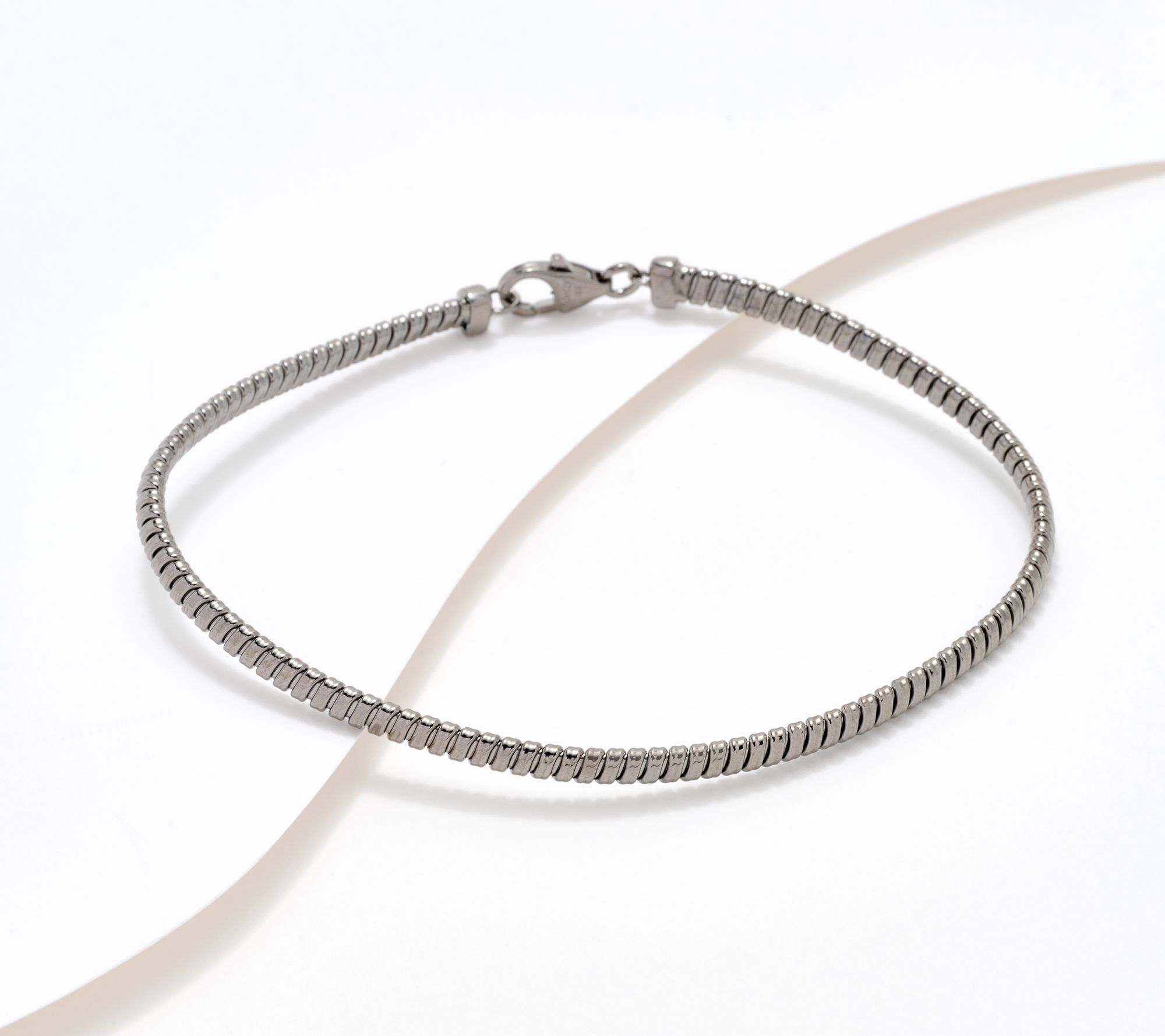 "As Is" David Markstein Bronze Flexible 4mm Tubogas Anklet