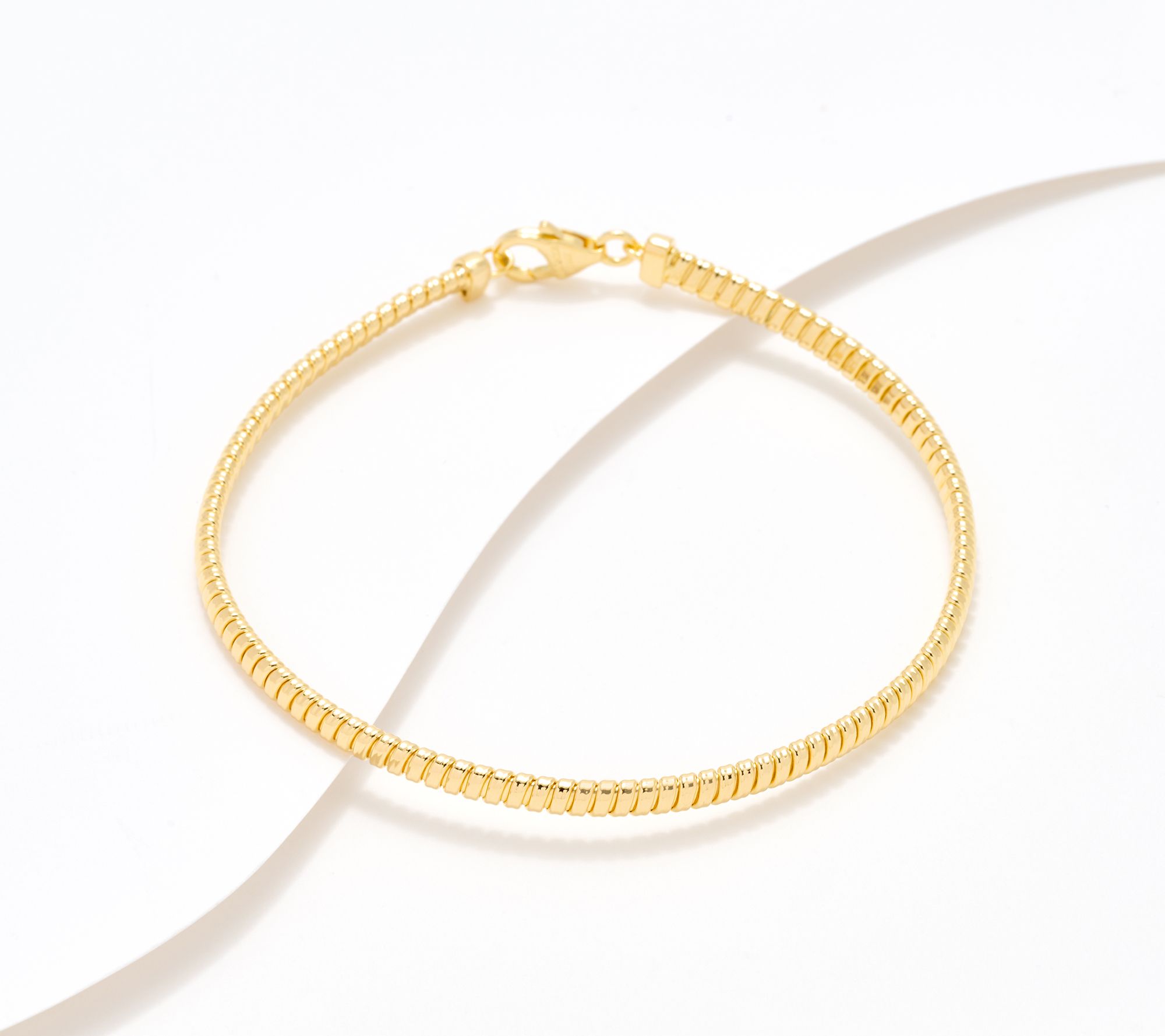 "As Is" David Markstein Bronze Flexible 4mm Tubogas Anklet