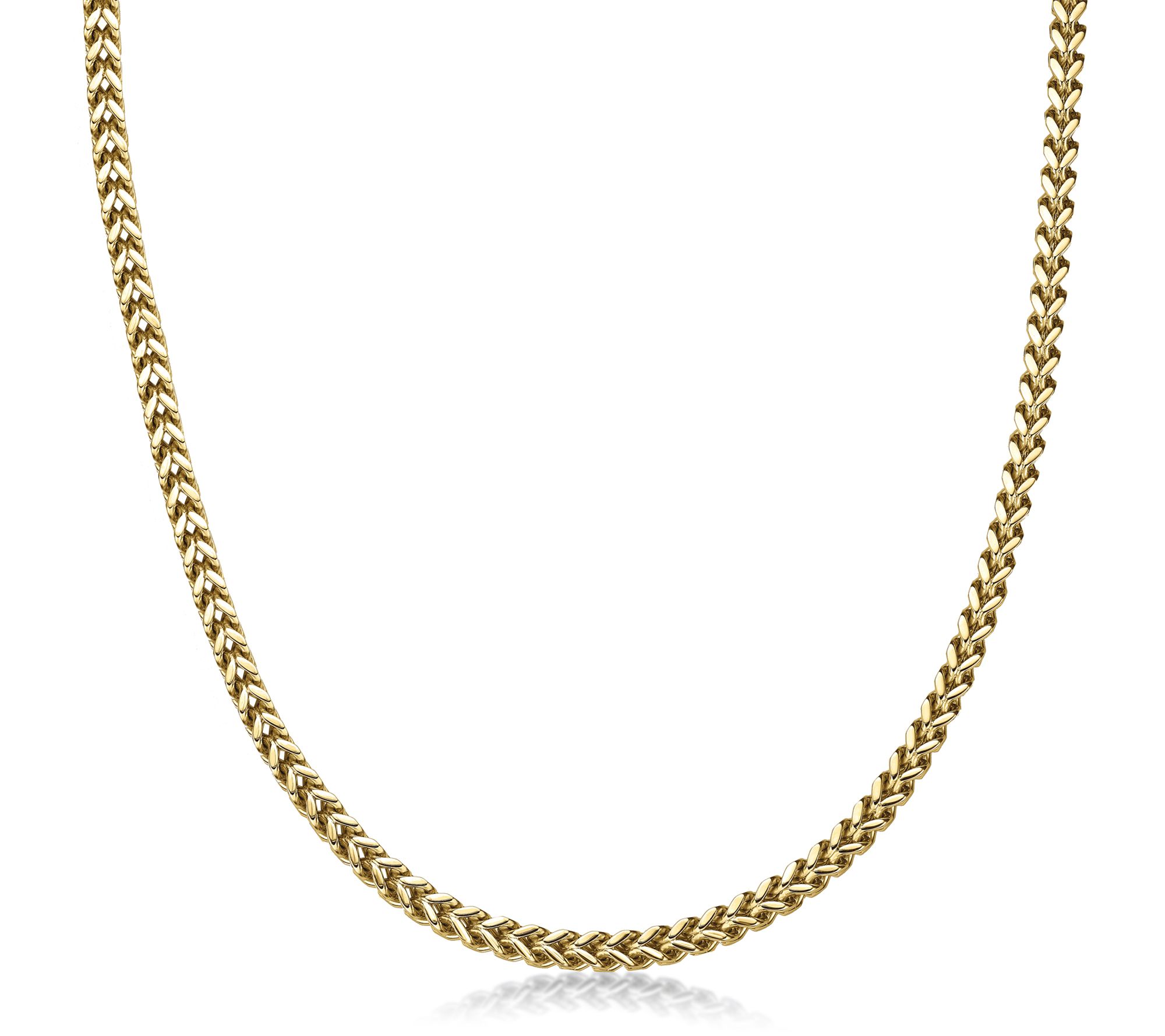 LYNX Men's 6MM Foxtail Stainless Steel Necklace