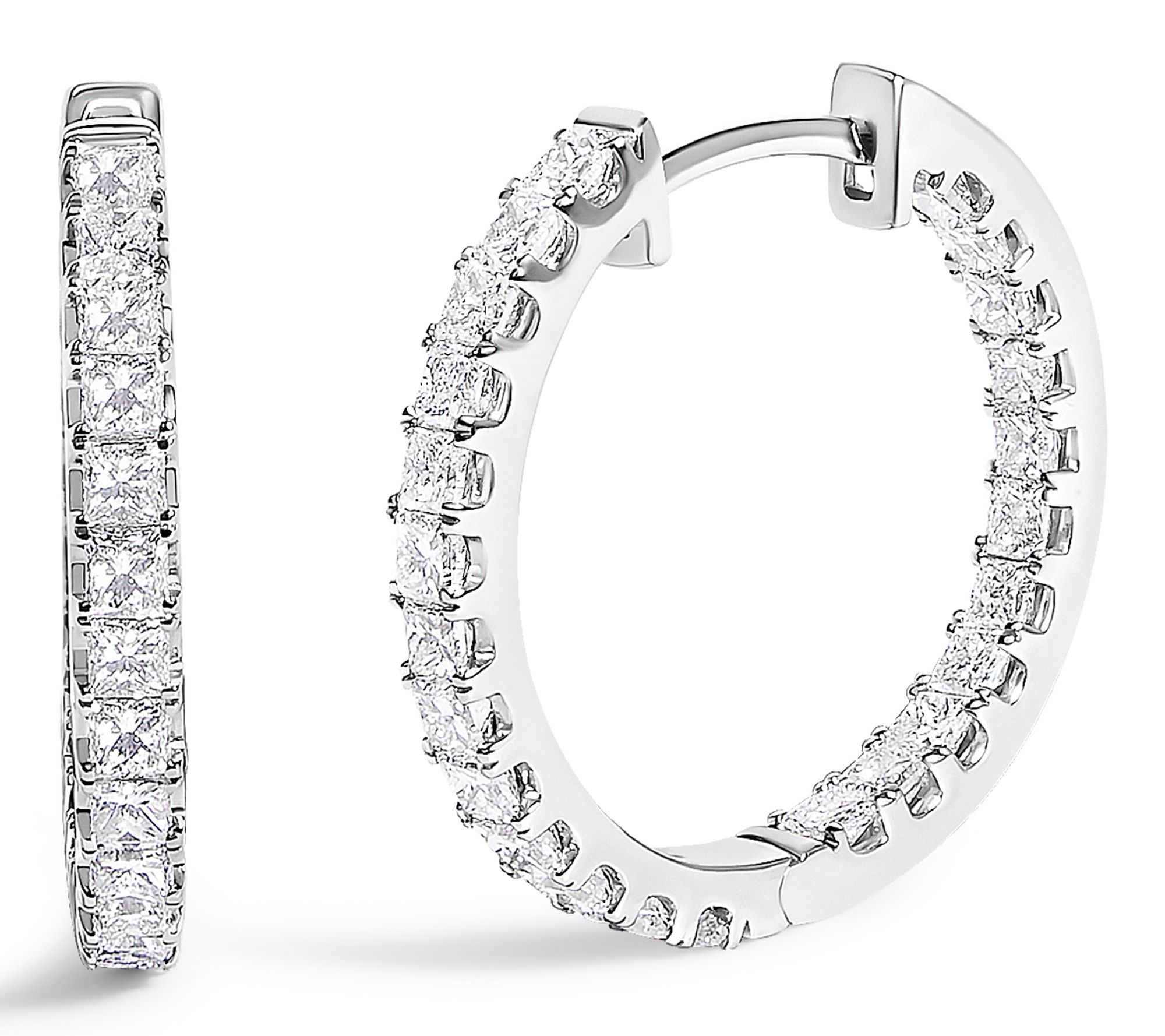 Haus of Brilliance 2.0ct Diamond Inside Out Earrings, 14K