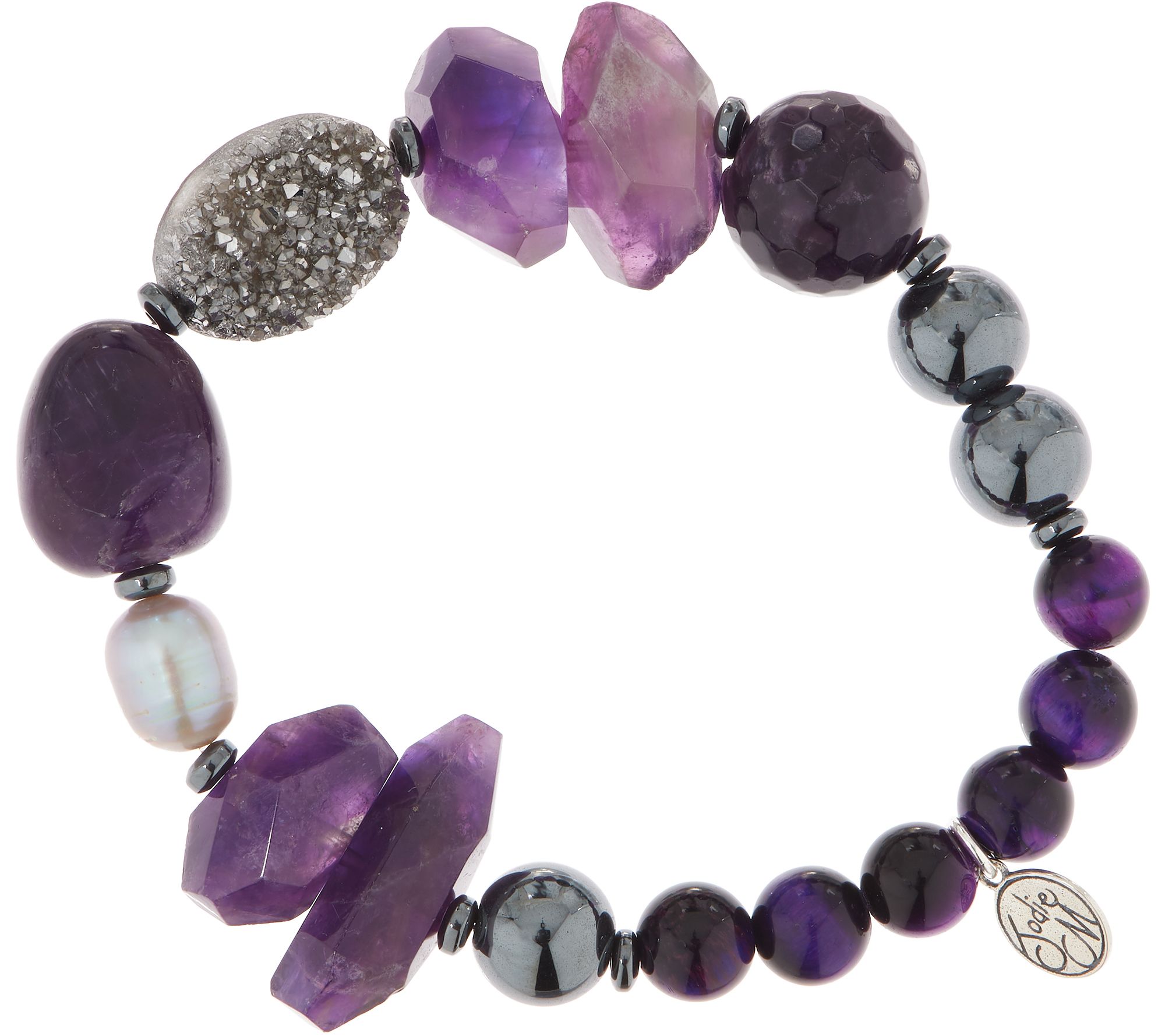 Jodie M. Rambler Stretch Bracelet - QVC.com