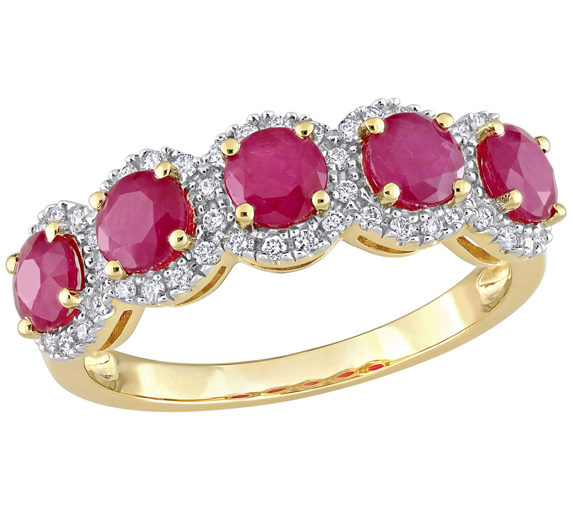 Qvc 2025 ruby rings