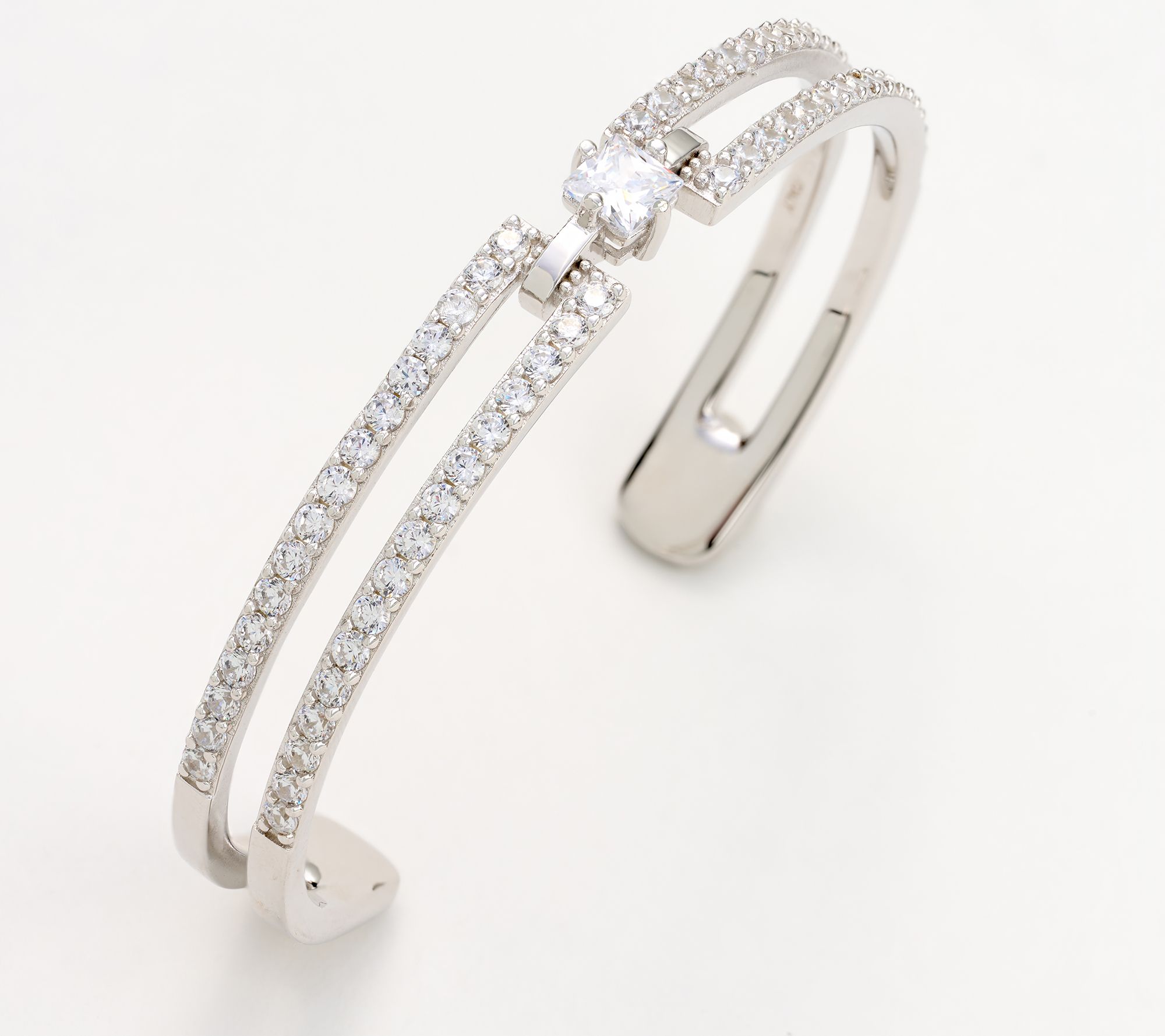 Qvc diamonique adjustable on sale bracelets