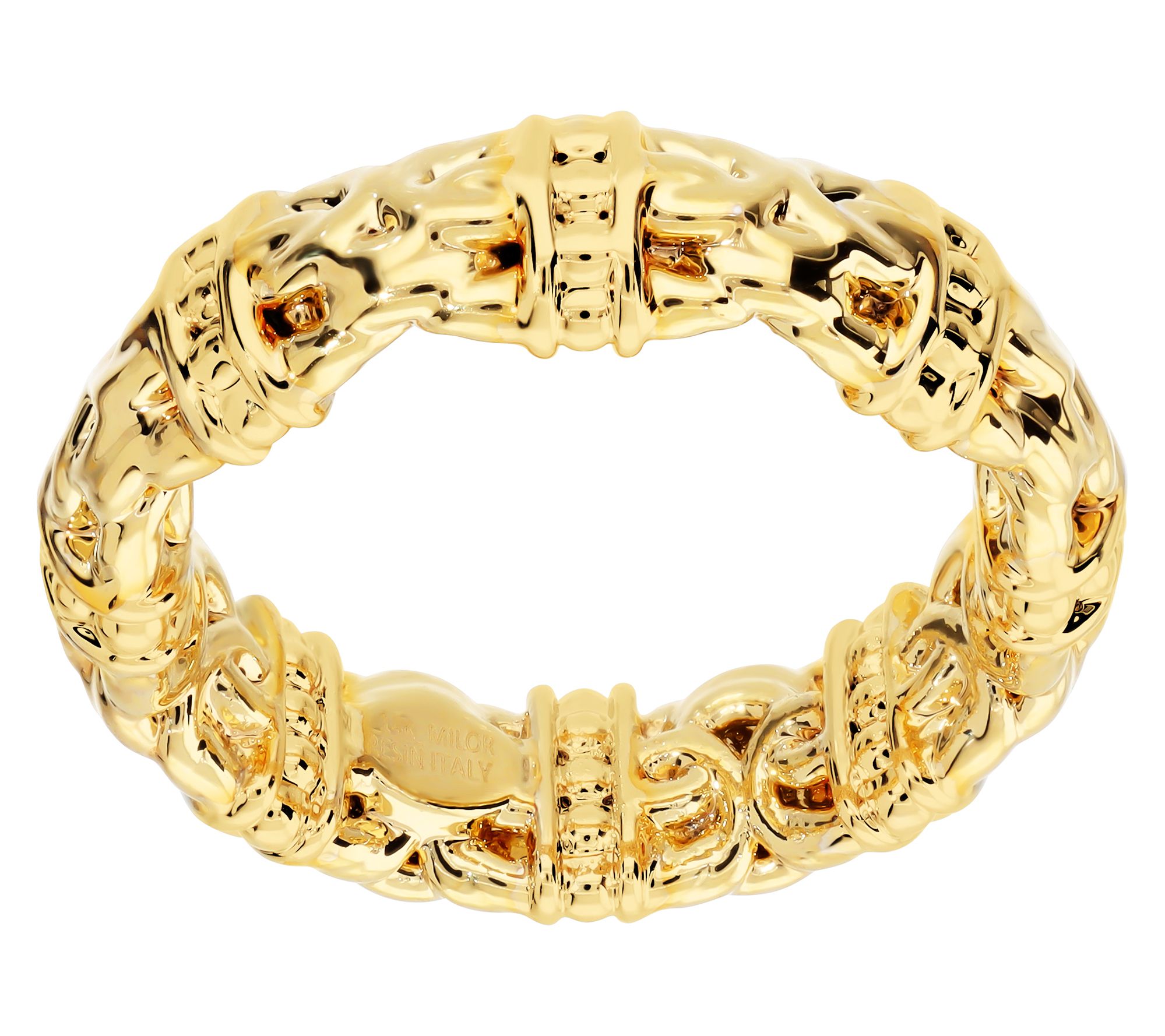 David Markstein Byzantine Ring, 14K Gold Over R esin