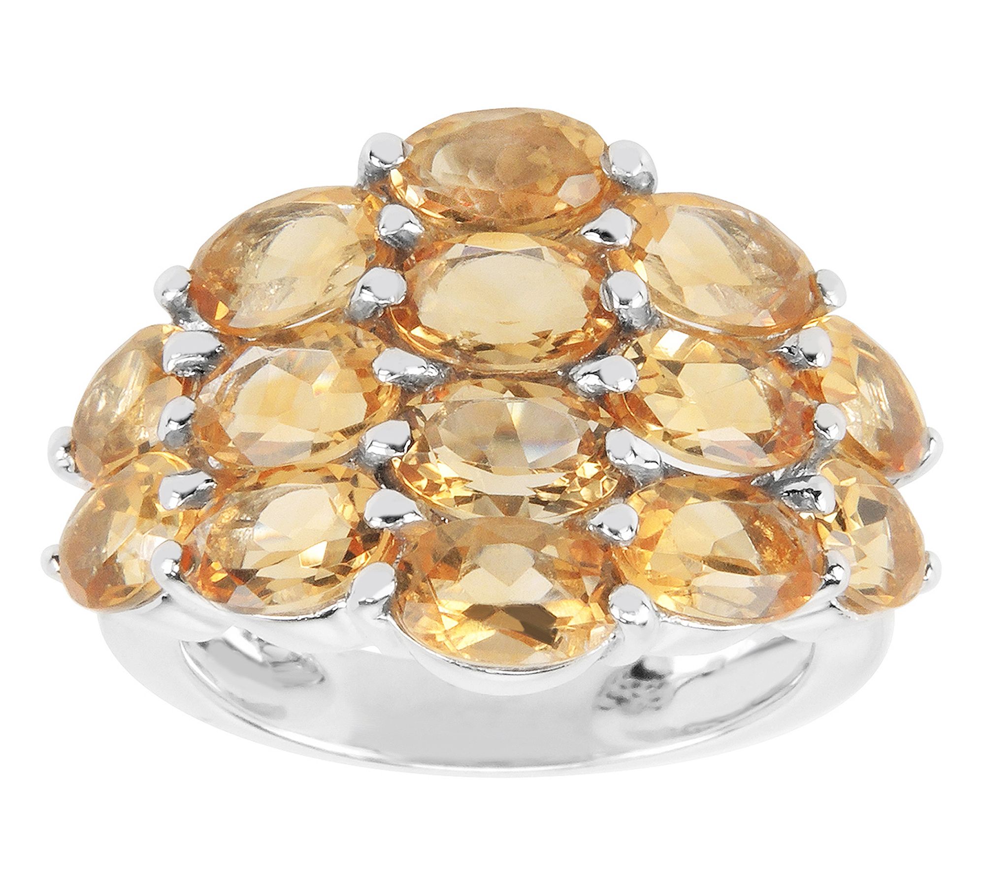 Affinity Gems Citrine Special Occasion Ring, Sterling Silver