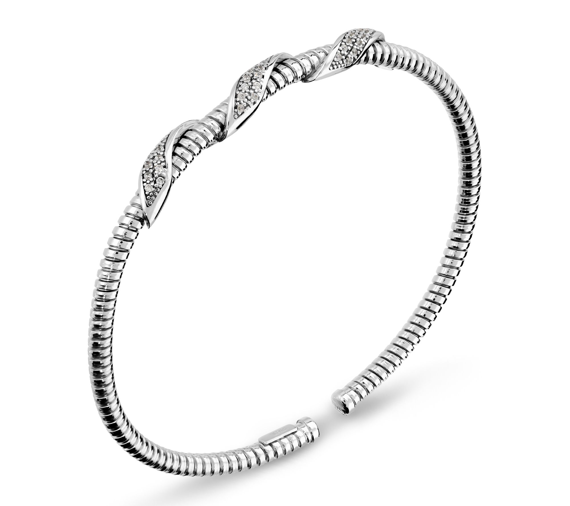 David Markstein Sterling Silver Tubogas Cuff Bracelet