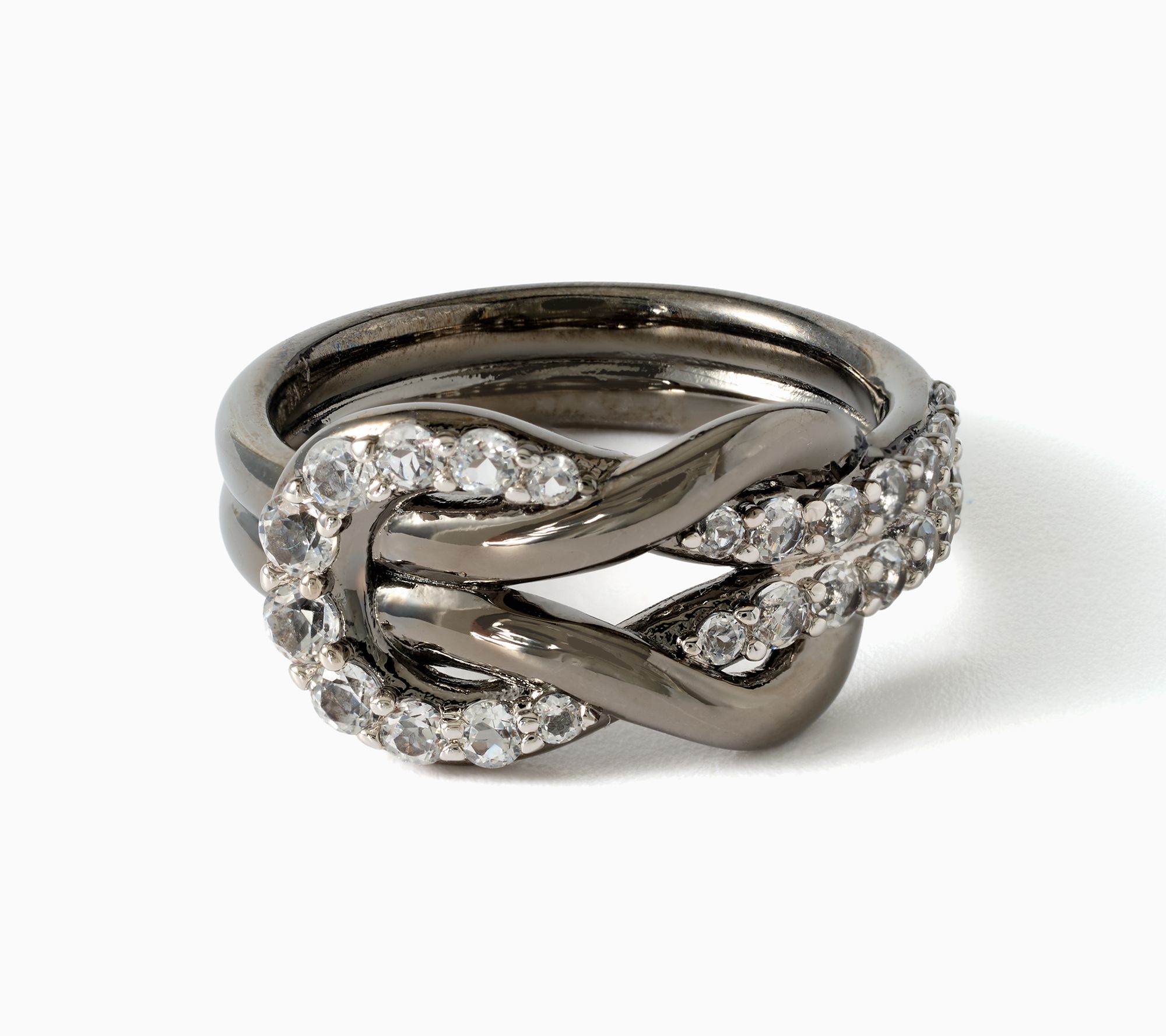 David Markstein Bronze Status Love Knot Ring w/ W.T.