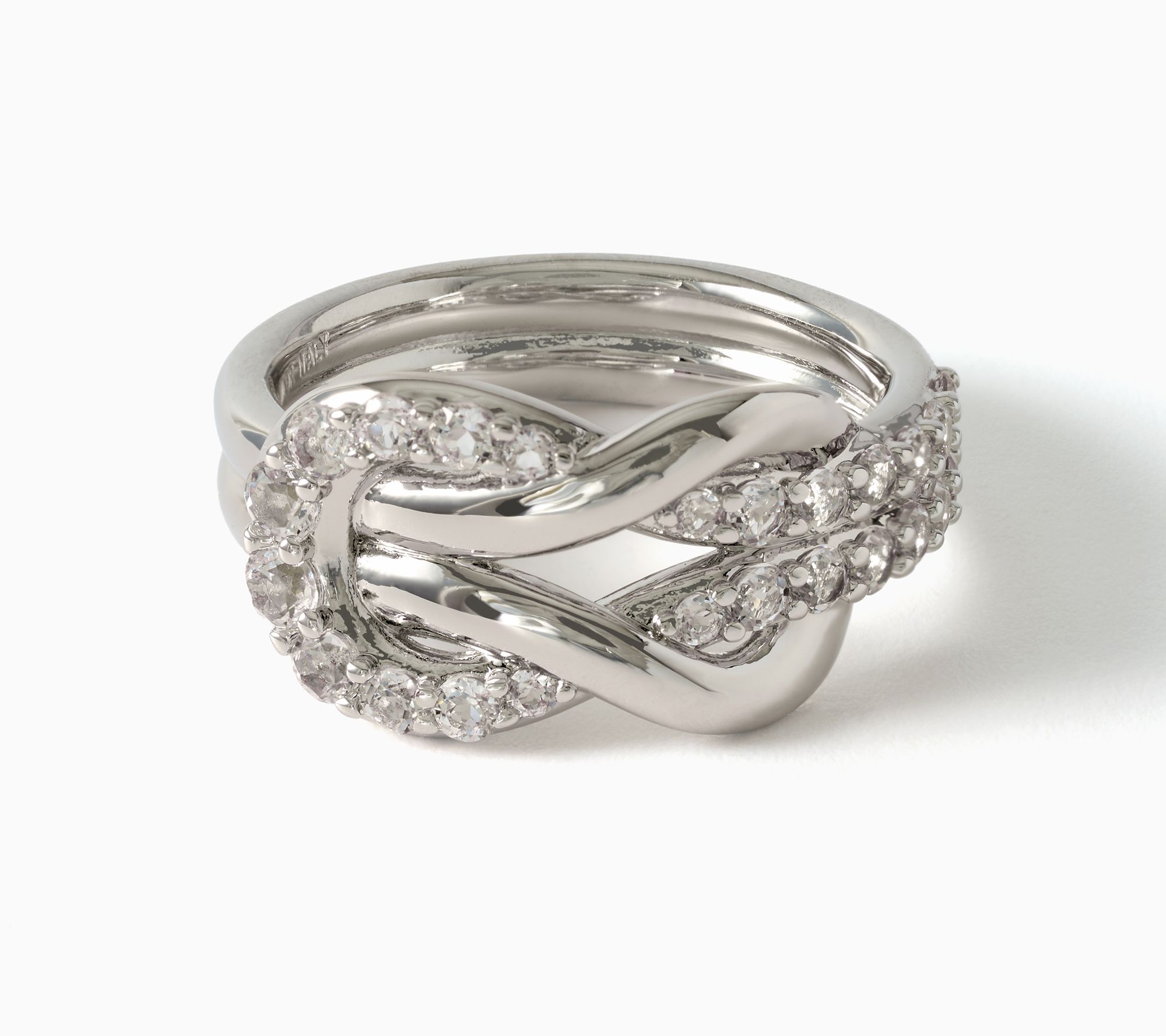 David Markstein Bronze Status Love Knot Ring w/ W.T.