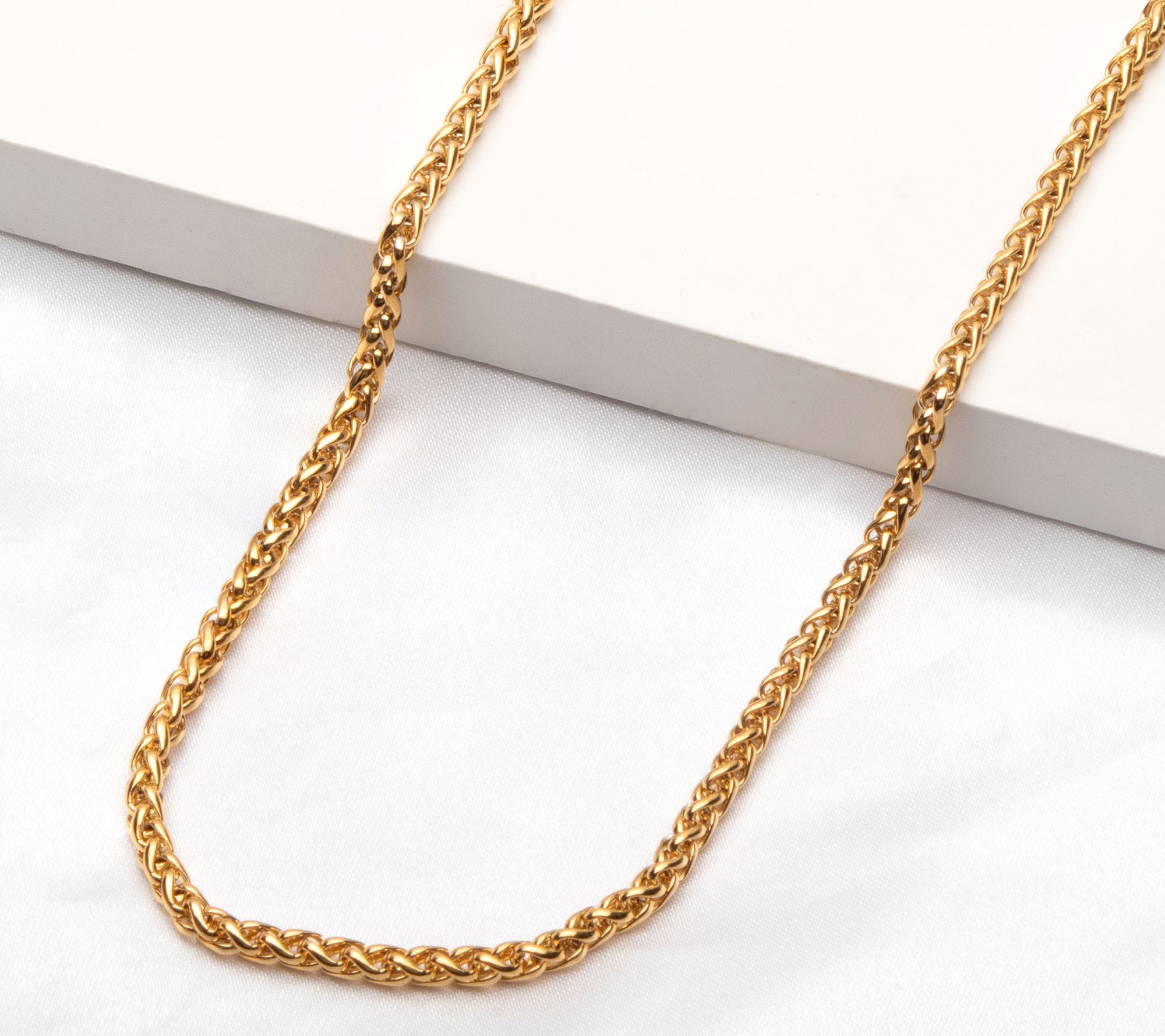 Qvc mens gold deals chains