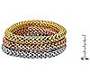 Steel by Design Tri-Color Mesh Link Bracelet Set, 2 of 2