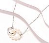 Honora Diamond Cut Forzatina Chain Necklace with Cultured Pearls